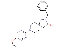 2-benzyl-8-(5-methoxy-2-pyrimidinyl)-2,8-diazaspiro[4.5]decan-3-one