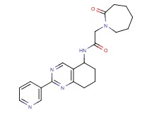 2-(2-oxoazepan-1-yl)-N-(2-pyridin-3-yl-5,6,7,8-tetrahydroquinazolin-5-yl)acetamide