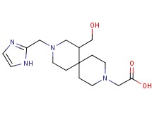 [7-(hydroxymethyl)-9-(1H-imidazol-2-ylmethyl)-3,9-diazaspiro[5.5]undec-3-yl]acetic acid