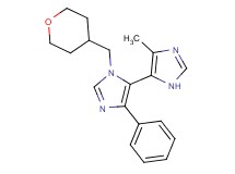 5'-methyl-5-phenyl-3-(tetrahydro-2H-pyran-4-ylmethyl)-3H,3'H-4,4'-biimidazole