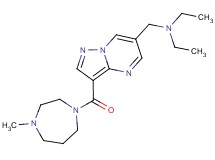 N-ethyl-N-({3-[(4-methyl-1,4-diazepan-1-yl)carbonyl]pyrazolo[1,5-a]pyrimidin-6-yl}methyl)ethanamine