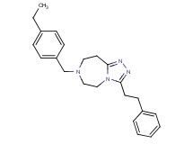 7-(4-ethylbenzyl)-3-(2-phenylethyl)-6,7,8,9-tetrahydro-5H-[1,2,4]triazolo[4,3-d][1,4]diazepine