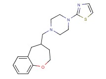 1-(2,3,4,5-tetrahydro-1-benzoxepin-4-ylmethyl)-4-(1,3-thiazol-2-yl)piperazine