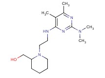 [1-(2-{[2-(dimethylamino)-5,6-dimethylpyrimidin-4-yl]amino}ethyl)piperidin-2-yl]methanol