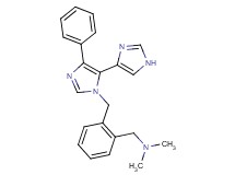 N,N-dimethyl-1-{2-[(5'-phenyl-1H,3'H-4,4'-biimidazol-3'-yl)methyl]phenyl}methanamine