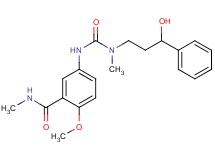 5-({[(3-hydroxy-3-phenylpropyl)(methyl)amino]carbonyl}amino)-2-methoxy-N-methylbenzamide