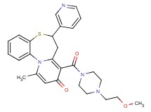 8-{[4-(2-methoxyethyl)-1-piperazinyl]carbonyl}-11-methyl-6-(3-pyridinyl)-6,7-dihydro-9H-pyrido[2,1-d][1,5]benzothiazepin-9-one