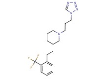 1-[3-(1H-tetrazol-1-yl)propyl]-3-{2-[2-(trifluoromethyl)phenyl]ethyl}piperidine