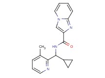 N-[cyclopropyl(3-methylpyridin-2-yl)methyl]imidazo[1,2-a]pyridine-2-carboxamide
