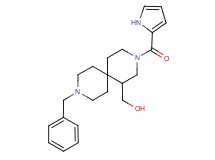 [9-benzyl-3-(1H-pyrrol-2-ylcarbonyl)-3,9-diazaspiro[5.5]undec-1-yl]methanol