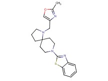 8-(1,3-benzothiazol-2-yl)-1-[(2-methyl-1,3-oxazol-4-yl)methyl]-1,8-diazaspiro[4.5]decane