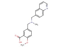 2-methoxy-5-{[methyl(quinolin-6-ylmethyl)amino]methyl}benzoic acid