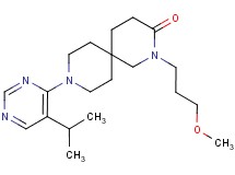 9-(5-isopropylpyrimidin-4-yl)-2-(3-methoxypropyl)-2,9-diazaspiro[5.5]undecan-3-one