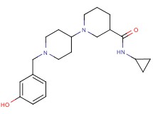 N-cyclopropyl-1'-(3-hydroxybenzyl)-1,4'-bipiperidine-3-carboxamide