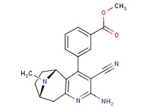methyl 3-[(5R*,8S*)-2-amino-3-cyano-10-methyl-6,7,8,9-tetrahydro-5H-5,8-epiminocyclohepta[b]pyridin-4-yl]benzoate