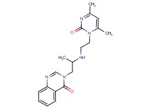 3-(2-{[2-(4,6-dimethyl-2-oxopyrimidin-1(2H)-yl)ethyl]amino}propyl)quinazolin-4(3H)-one