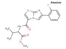 methyl N-{[6-(2-fluorophenyl)imidazo[2,1-b][1,3]thiazol-3-yl]carbonyl}-L-valinate