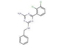 N-benzyl-6-(2,3-dichlorophenyl)-1,3,5-triazine-2,4-diamine