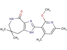 2-(2-methoxy-4,6-dimethylpyridin-3-yl)-7,7-dimethyl-5,6,7,8-tetrahydroimidazo[4,5-c]azepin-4(1H)-one
