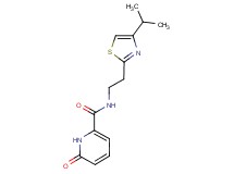 N-[2-(4-isopropyl-1,3-thiazol-2-yl)ethyl]-6-oxo-1,6-dihydropyridine-2-carboxamide