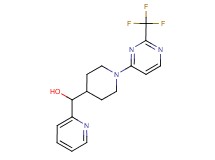 pyridin-2-yl{1-[2-(trifluoromethyl)pyrimidin-4-yl]piperidin-4-yl}methanol