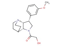 2-[(3R*,3aR*,7aR*)-3-(3-methoxyphenyl)hexahydro-4,7-ethanopyrrolo[3,2-b]pyridin-1(2H)-yl]-2-oxoethanol