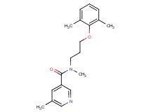 N-[3-(2,6-dimethylphenoxy)propyl]-N,5-dimethylnicotinamide