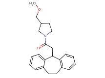 1-(10,11-dihydro-5H-dibenzo[a,d][7]annulen-5-ylacetyl)-3-(methoxymethyl)pyrrolidine