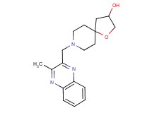 8-[(3-methylquinoxalin-2-yl)methyl]-1-oxa-8-azaspiro[4.5]decan-3-ol