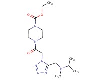 ethyl 4-[(5-{[isopropyl(methyl)amino]methyl}-1H-tetrazol-1-yl)acetyl]-1-piperazinecarboxylate