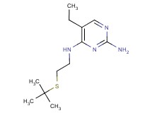 N~4~-[2-(tert-butylthio)ethyl]-5-ethylpyrimidine-2,4-diamine