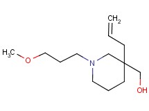 [3-allyl-1-(3-methoxypropyl)-3-piperidinyl]methanol