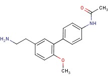 N-[5'-(2-aminoethyl)-2'-methoxybiphenyl-4-yl]acetamide