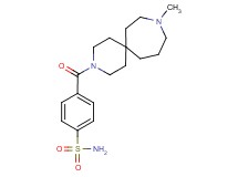 4-[(9-methyl-3,9-diazaspiro[5.6]dodec-3-yl)carbonyl]benzenesulfonamide