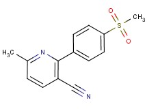 6-methyl-2-[4-(methylsulfonyl)phenyl]nicotinonitrile