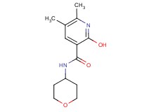 2-hydroxy-5,6-dimethyl-N-(tetrahydro-2H-pyran-4-yl)nicotinamide