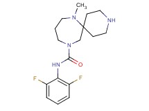 N-(2,6-difluorophenyl)-7-methyl-3,7,11-triazaspiro[5.6]dodecane-11-carboxamide dihydrochloride