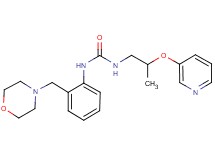 N-[2-(morpholin-4-ylmethyl)phenyl]-N'-[2-(pyridin-3-yloxy)propyl]urea