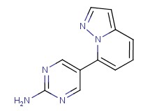 5-pyrazolo[1,5-a]pyridin-7-ylpyrimidin-2-amine