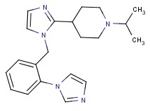 4-{1-[2-(1H-imidazol-1-yl)benzyl]-1H-imidazol-2-yl}-1-isopropylpiperidine
