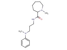 1-methyl-N-{3-[methyl(phenyl)amino]propyl}-2-azepanecarboxamide
