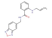 2-(allylamino)-N-(2,1,3-benzoxadiazol-5-ylmethyl)benzamide