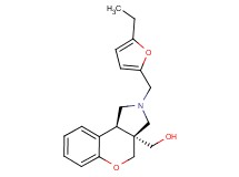 [(3aS*,9bS*)-2-[(5-ethyl-2-furyl)methyl]-1,2,3,9b-tetrahydrochromeno[3,4-c]pyrrol-3a(4H)-yl]methanol