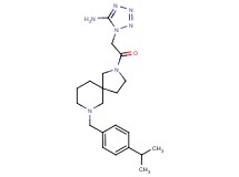 1-{2-[7-(4-isopropylbenzyl)-2,7-diazaspiro[4.5]dec-2-yl]-2-oxoethyl}-1H-tetrazol-5-amine