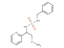 N-benzyl-N'-(2-methoxy-1-pyridin-2-ylethyl)sulfamide