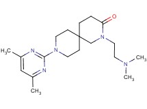 2-[2-(dimethylamino)ethyl]-9-(4,6-dimethylpyrimidin-2-yl)-2,9-diazaspiro[5.5]undecan-3-one