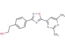 2-{4-[5-(2,6-dimethyl-4-pyrimidinyl)-1,2,4-oxadiazol-3-yl]phenyl}ethanol