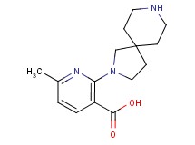 2-(2,8-diazaspiro[4.5]dec-2-yl)-6-methylnicotinic acid dihydrochloride