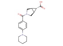 (1R*,5S*,6r)-3-(4-piperidin-1-ylbenzoyl)-3-azabicyclo[3.1.0]hexane-6-carboxylic acid