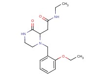 2-[1-(2-ethoxybenzyl)-3-oxo-2-piperazinyl]-N-ethylacetamide